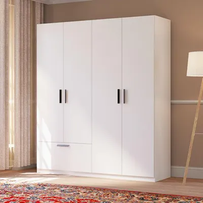 Immagine prodotto di Lidase - Guardaroba Grande, 180x210h cm Bianco, 2 Ripiani