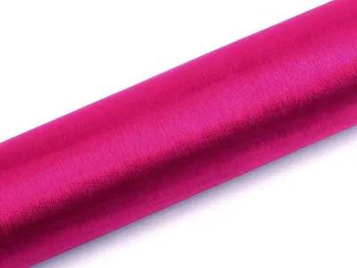 Produktbild von Organza Stoff Julie fuchsia 9m x 16cm