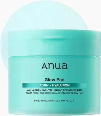 Obrázok produktu pre Anua PDRN + Hyaluron Tonizačné tampóny Glow Pad 60 Pads 180 ml