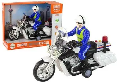 Obrázok produktu pre Policajná motorka so zvukom (Hračky, vozidlá)