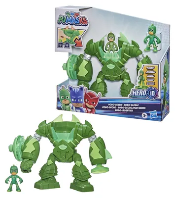 Image de PYJAMASKEN - Robo-Gluglu - Jouet d'éveil avec sons et lumières et figurine Gluglu, pour enfants