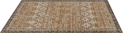 Immagine prodotto di Tappeto SucceBuy per soggiorno 1829x2743mm antiscivolo vintage marrone/verde