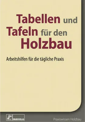 Immagine prodotto di Tabellen und Tafeln für den Holzbau