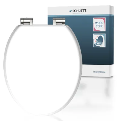 Zdjęcie produktu dla Deska sedesowa SCHÜTTE WHITE drewniany rdzeń