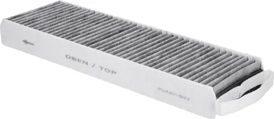 A product shot of a cabin air filter.