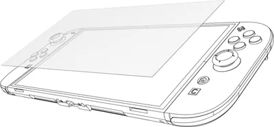 Produktbild von uRage Schutzglas Schutzglas für Nintendo Switch 2, 2 Stück