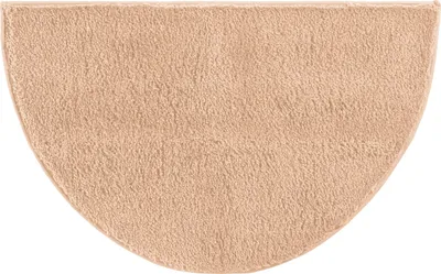 Produktbild von Erwin Müller Duschvorlage Rhodos" halbrund beige 50x80 cm"
