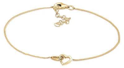 Produktbild von Elli Armband Damen Herz Verbundenheit 925 Sterling Silber Vergoldet