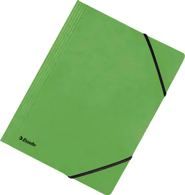 Produktbild von Esselte 44202, Klappenordner, A4, Karton, Grün, 450 g/m², Gummiband