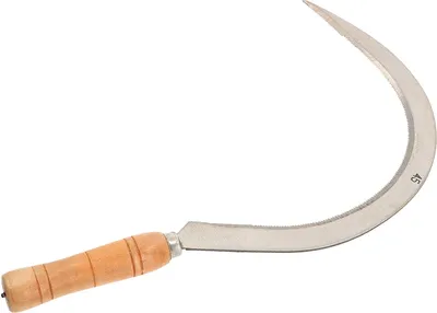 Produktbild von KOTARBAU® Rundsichel 240 mm gezahnt Sichel Sense Blattsichel Kleinsense Gartensichel Gartensense Handsichel Handsense Sensensichel Kleinsichel