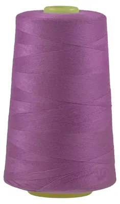 Qualitäts Overlock-Garn 4572m Oeko-Tex, 1 Stück in Farbe A559 Violett.