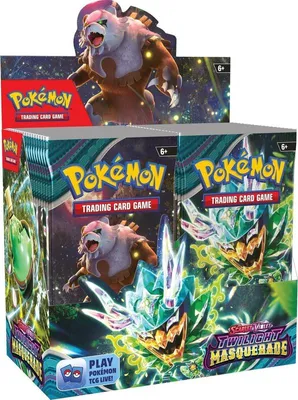 Obrázek produktu pro Pokémon Scarlet and Violet SV06 Twilight Masquerade Booster
