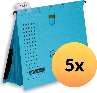 Obrázok produktu pre Elba ULTIMATE, A4, Lepenka, Modrá, 240 g/m², 318 mm, 245 mm