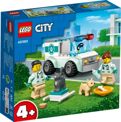 Zdjęcie produktu dla LEGO® City 60382 Pojazd ratunkowy dla zwierząt
