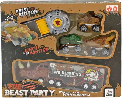 Produktbild von Nashorn Truck mit Dino Autos Spielzeuge