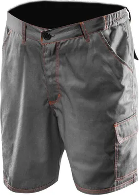 Produktbild von NEO TOOLS Kurze Basic Grau - Arbeitshose Sicherheitshose Schutzhose - Arbeitsbekleidung Sommer - Gr. XXL/58