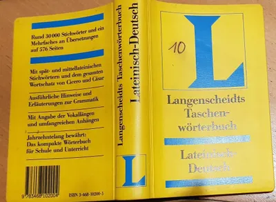 Immagine prodotto di Langenscheidts Taschenwörterbücher: Lateinisch-Deutsch