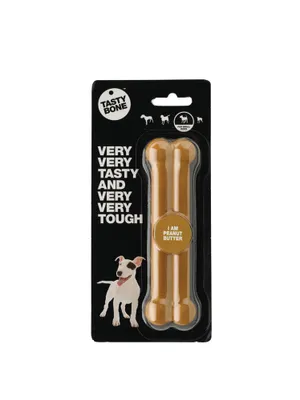 Obrázek produktu pro TASTY BONE Kostička nylonová pro malé psy - Arašídové máslo
