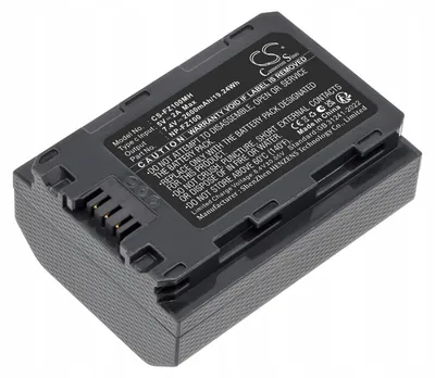 Zdjęcie produktu dla Akumulator bateria typ NP-FZ100 do Sony Alpha A7 A7R III IV A9 A6600 A6700 / CS-FZ100MH