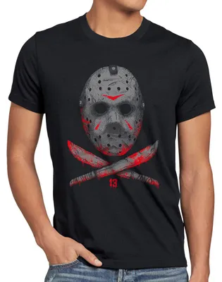 Produktbild von A.N.T. Freitag 13 Herren T-Shirt halloween jasonn voorhees horror