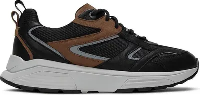 Produktbild von Xsensible Brooklyn Men Black Combi (schwarz) - Herrenschuhe Sneaker / Schnürschuh, Schwarz