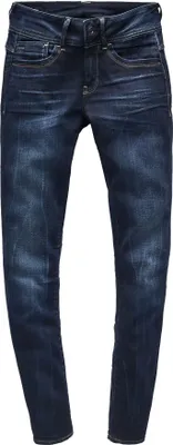 Produktbild von G-Star Damen Lynn Mid Waist Skinny Jeans Faded Blue  W27/L36