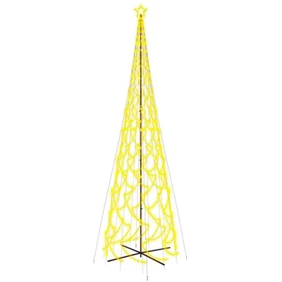Immagine prodotto di Albero di Natale a Cono Bianco Caldo 3000 LED 230x800 cm