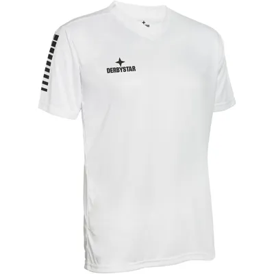 Produktbild von DERBYSTAR Contra Trikot, Gr.XXL, weiss schwarz