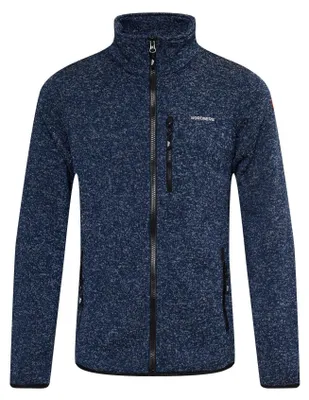 Immagine prodotto di Gilet in pile da uomo, colore blu melange, taglia L