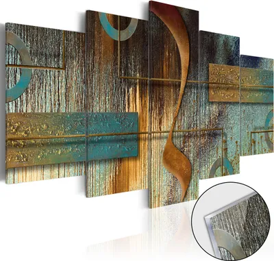 Produktbild von 3mm Acrylglasplatte Acrylglasbild - Exotic Note 200x100 cm Abstrakt a-A-0266-k-n