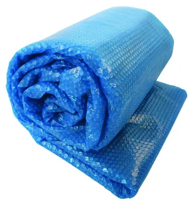 Productafbeelding van Zwembadafdekking op zonne-energie, 120 µm, voor ringzwembad, blauw, diameter van 3,6 m