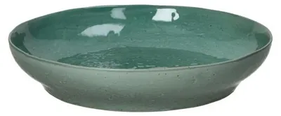 Productafbeelding van Pomax Marmoris: Porseleinen schaal/bord, seladon groen, diameter 20,5 cm, hoogte 4 cm