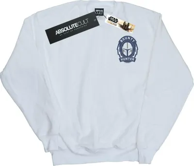 Produktbild von Star Wars - "The Mandalorian Bounty Hunter" Sweatshirt für Herren BI46364 (3XL) (Weiß)