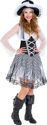 Produktbild von dressforfun® Frauenkostüm Piratenbraut Claire