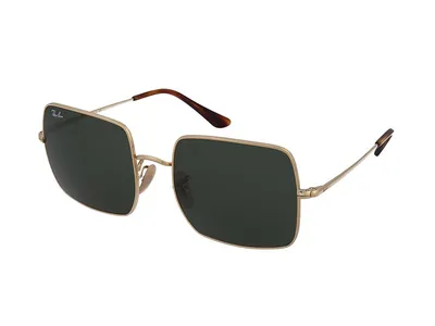 Produktbild von Ray-Ban SQUARE 1971 CLASSIC, Erwachsener, Uni, Quadratisch, Gold, Nicht-polarisierte Linse, Metall