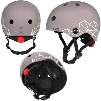 Obrázok produktu pre Scootandride Kask XXS-S dla dzieci 1-5 lat Brown Lines