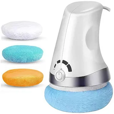 Produktbild von Body-Massager,Bauchformer,mit 3 hautfreundlichen waschbaren Massagepads,Handgerät,für Bauch,Taille,Po,Arme,Beine–Ganzkörper-Massagegerät für Zuhause