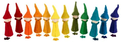 Produktbild von Eduplay Filz Spielfiguren 12 Monate Set von 12 - Lernspielzeug
