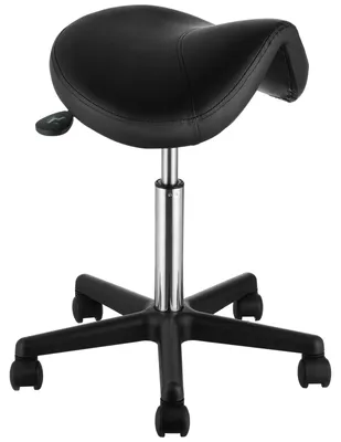 Sattelhocker mit Rollen, höhenverstellbar 51-71 cm, bis 181 kg belastbar