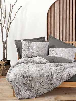 Obrázok produktu pre MOB, Posteľná bielizeň 200 x 220 cm - Orinis (hnedá + biela)