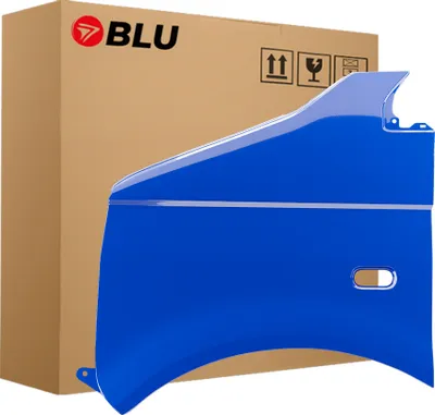 Produktbild von BLU Kotflügel Passend für Volkswagen Transporter T5 / Multivan LA5F Links Blau SommerBlau | 2003-2015 | Vorderseite Vorne | Lackiert | Einbaufertig