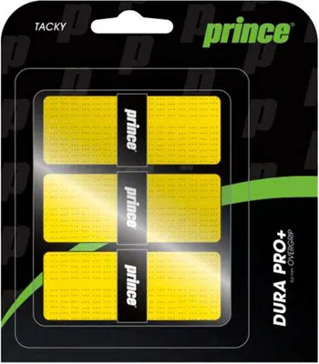 Immagine prodotto di Prince Dura Pro+ Tennis-/padel-overgrip 3 unità Giallo Giallo Taglia unica