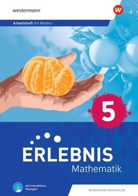 Obrázok produktu pre Erlebnis Mathematik 5. Arbeitsheft mit interaktiven Übungen. Nordrhein-Westfalen