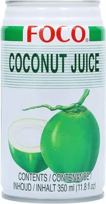 Immagine prodotto di FOCO Nettare di cocco 350 ml | Succo di cocco dalla Thailandia