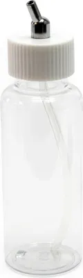 Produktbild von Wiltec Farbbecher für Airbrushpistole, 40 x 135 x 40 mm, Kunststoff Farbbehälter mit Deckel 70 cm³, Saugsystem, Variante 10, Airbrush Ersatzteil