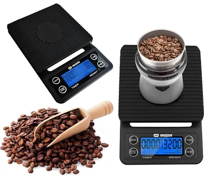 Productafbeelding van MOZOS CAFFE: Elektronische koffieweegschaal met timer