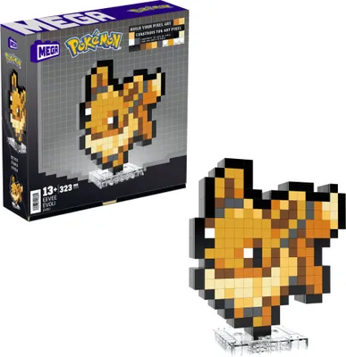 Obrázek produktu pro Mattel HTH78 - MEGA Pokémon Evoli Pixel Art
