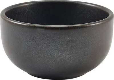 Zdjęcie produktu dla GENWARE Schüssel Porzellan, Höhe: 65 mm, ø: 114 mm schwarz