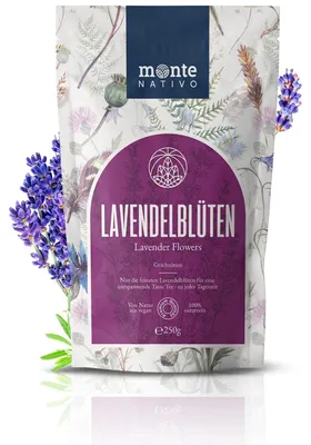 Produktbild von Monte Nativo Lavendelblüten Kräutertee lose
