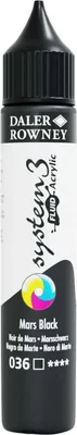 Zdjęcie produktu dla Daler Rowney System3 Farba akrylowa Mars Black 29,5 ml 1 szt.